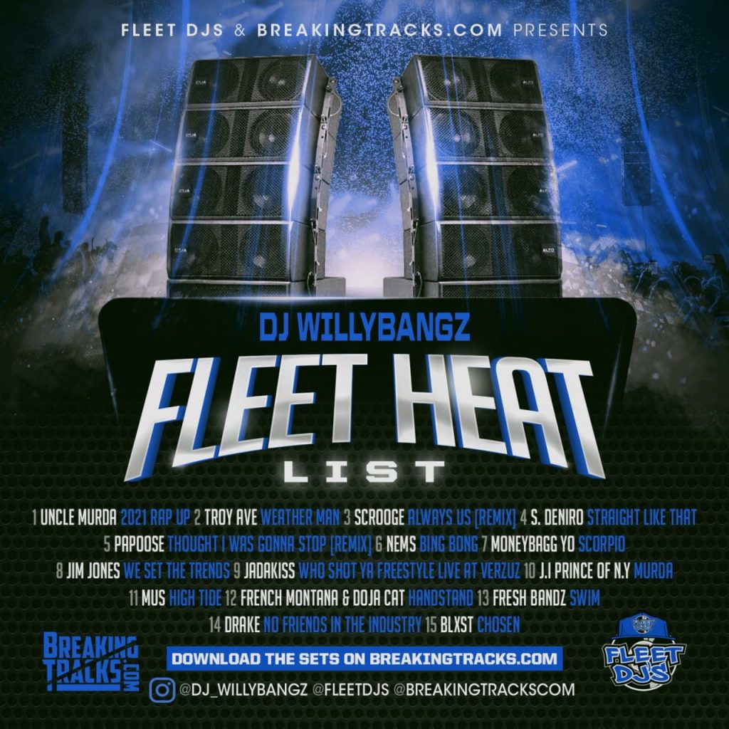 DJ WILLYBANGZ FLEET HEAT VOL 6 (HIPHOP)