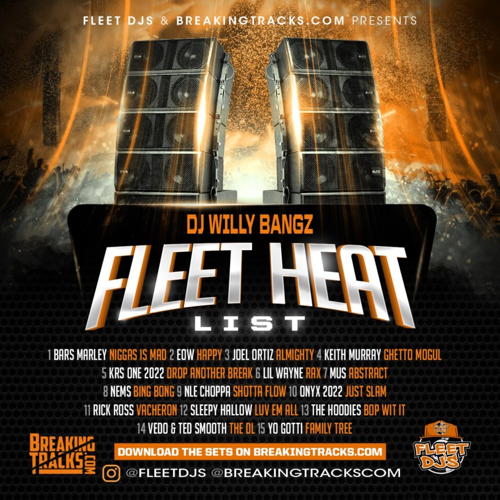 DJ WILLY BANGZ Fleet Heat Vol 13 (Hip Hop & R&B)