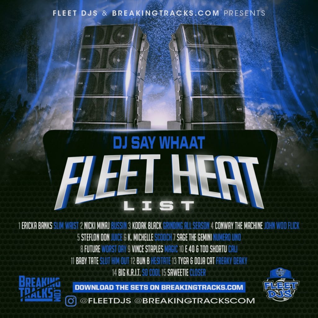 DJ SAY WHATT Fleet Heat Vol 15 (Hip Hop & R&B)
