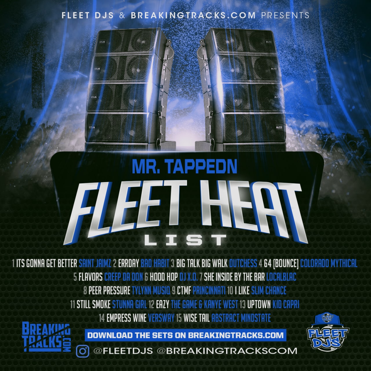 D-BOY JACKSON AKA MR TAPPED Fleet Heat Vol 12 (Hip Hop & R&B)