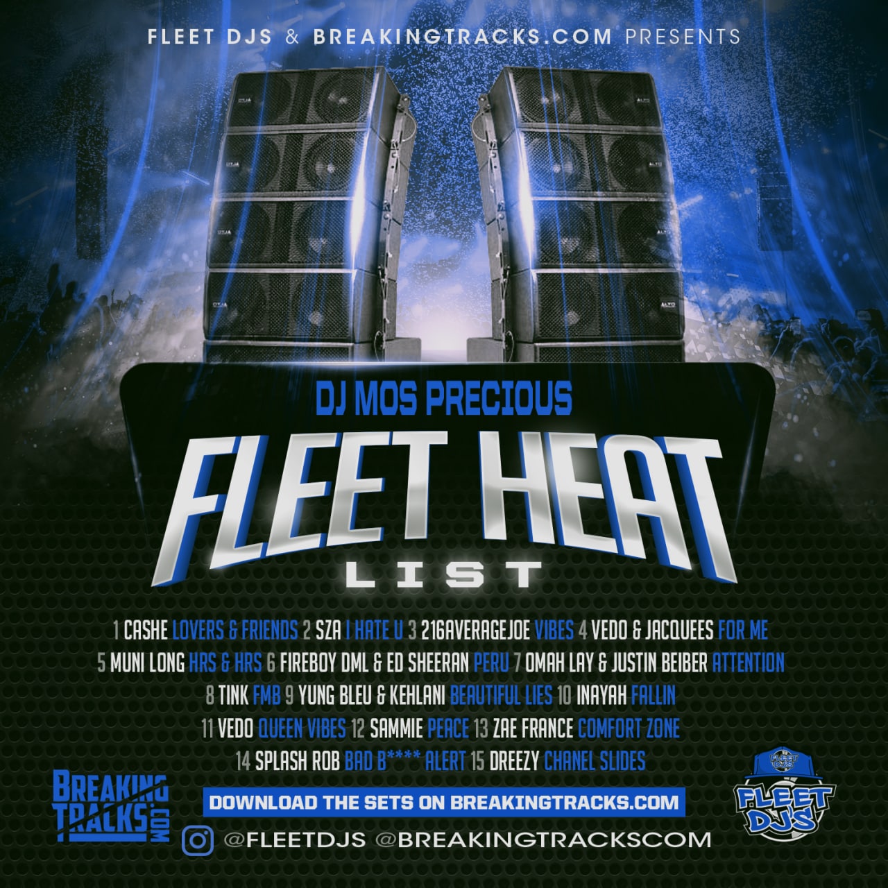 DJ MOS PRECIOUS Fleet Heat Vol 18 (Hip Hop & R&B)