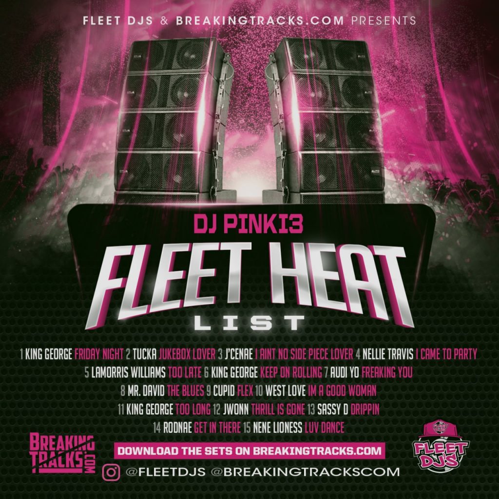 DJ PINKI3 Fleet Heat Vol 11 (Hip Hop & R&B)