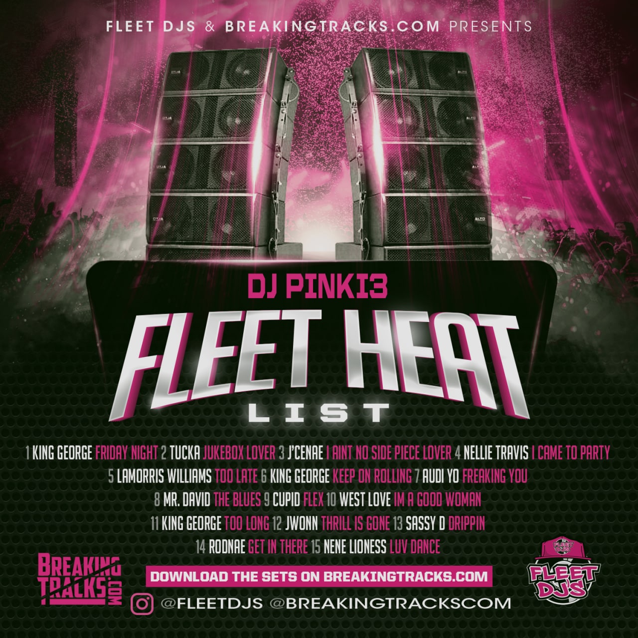DJ PINKI3 Fleet Heat Vol 11 (Hip Hop & R&B)