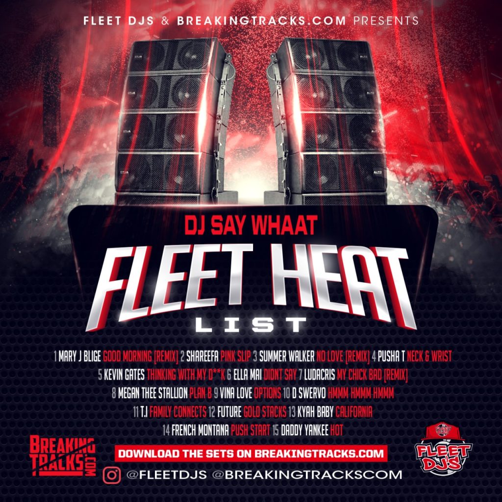 DJ SAY WHATT FLEET HEAT VOL. 21 (HIP HOP & R&B)