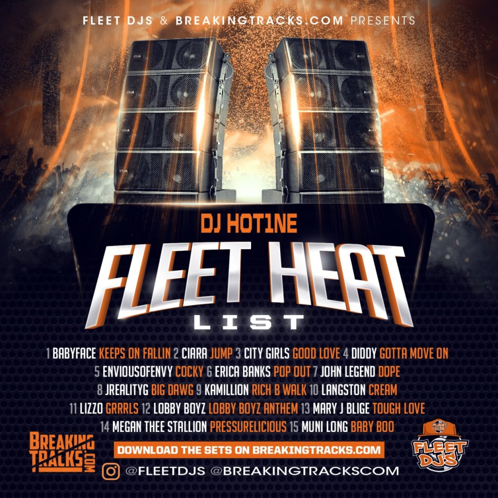 DJ HOT1NE FLEET HEAT VOL. 22 (HIP HOP & R&B)