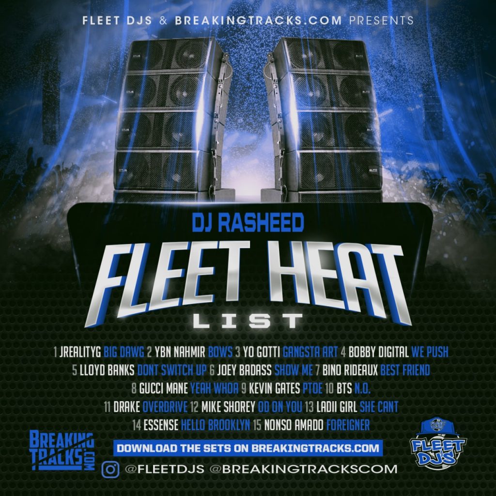 DJ RASHEED FLEET HEAT VOL. 24 (HIP HOP & R&B)
