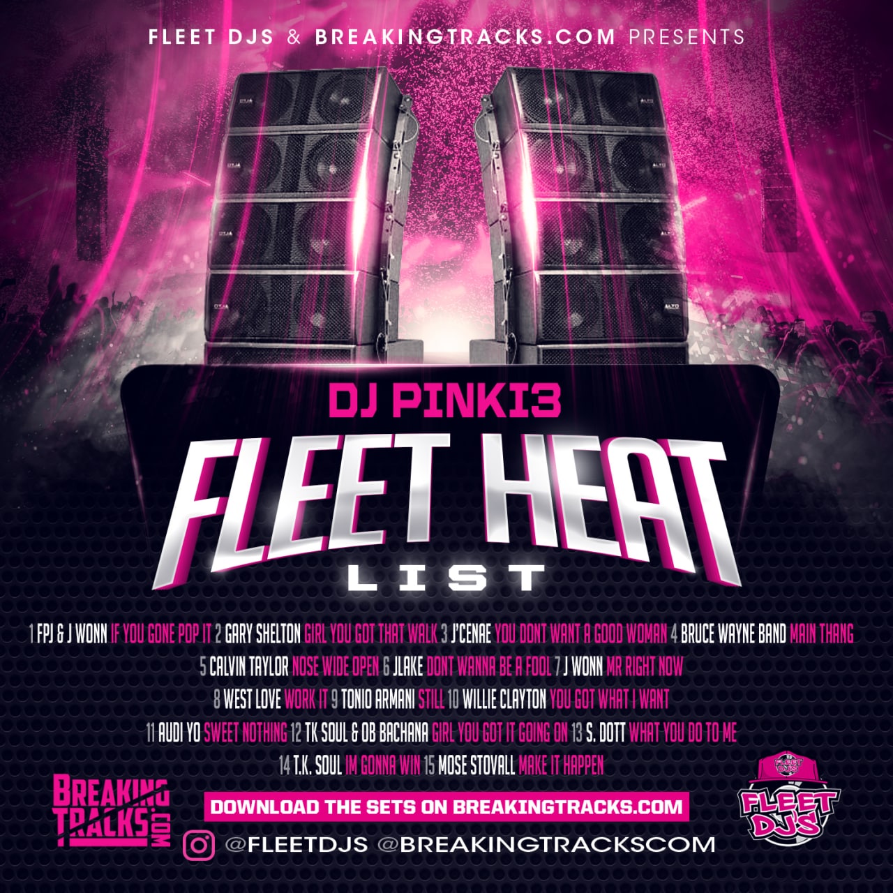 DJ PINKI3 Fleet Heat Vol 30 (SOUTHERN SOUL)