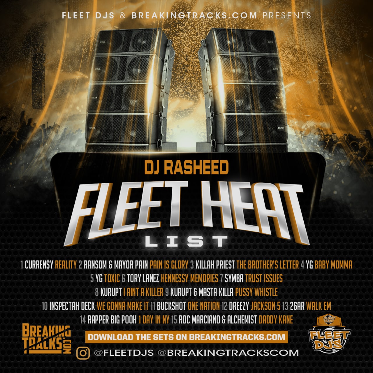 DJ RASHEED Fleet Heat Vol 35 (Hip Hop & R&B)