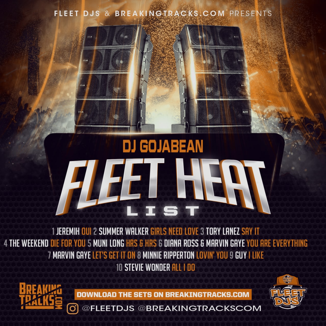DJ GOJABEAN Fleet Heat vol 45 (HIP HOP & R&B )