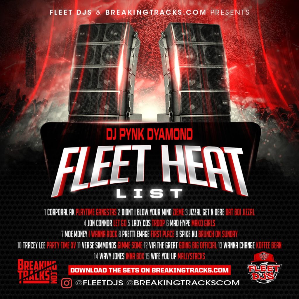 DJ PYNK DYAMOND Fleet Heat vol 48 (Hip Hop & R&B)