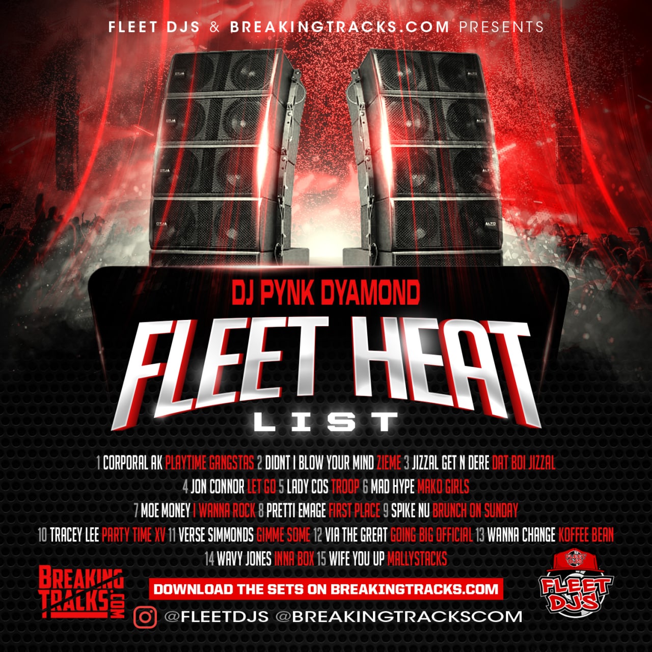 DJ PYNK DYAMOND Fleet Heat vol 48 (Hip Hop & R&B)