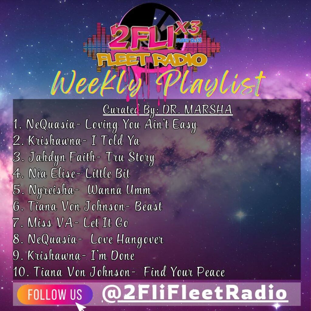Dr Marsha Curated Indie List Top 10