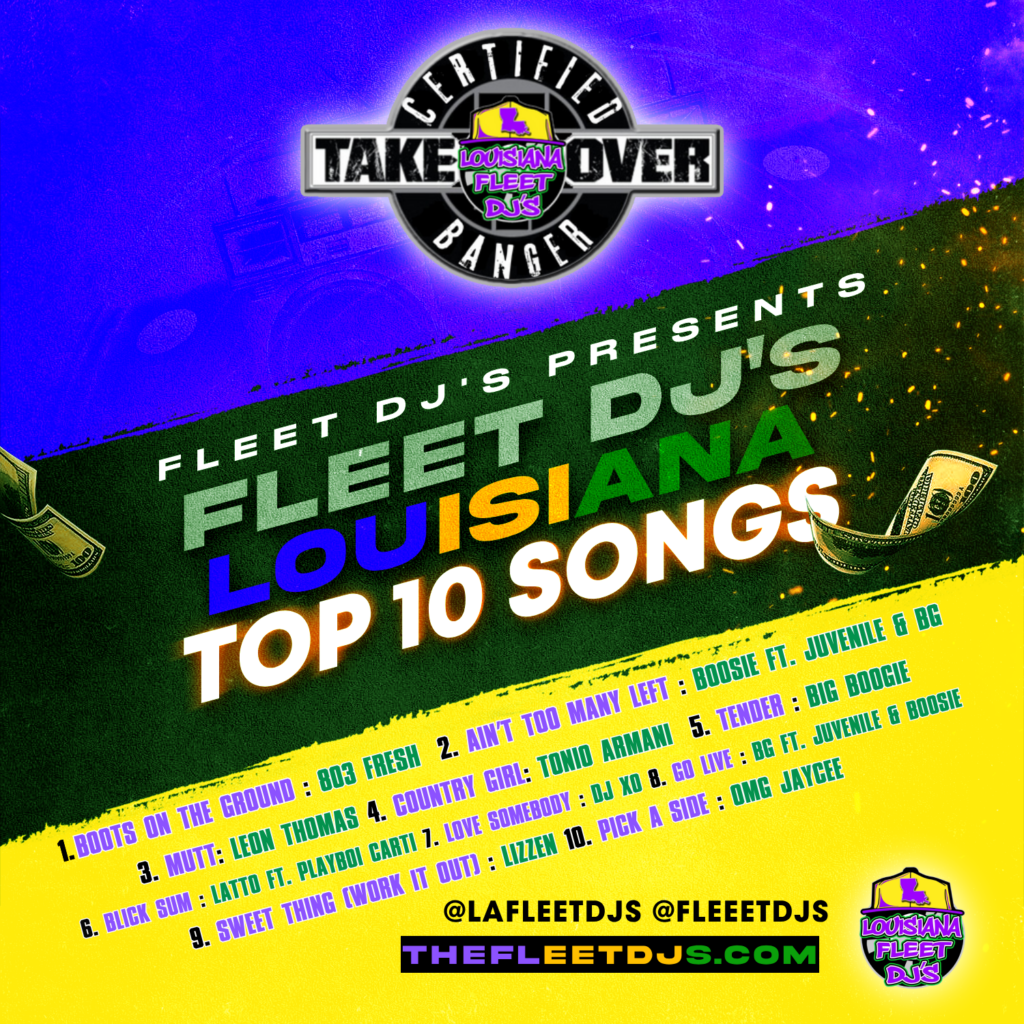 La Fleet DJs Top 10