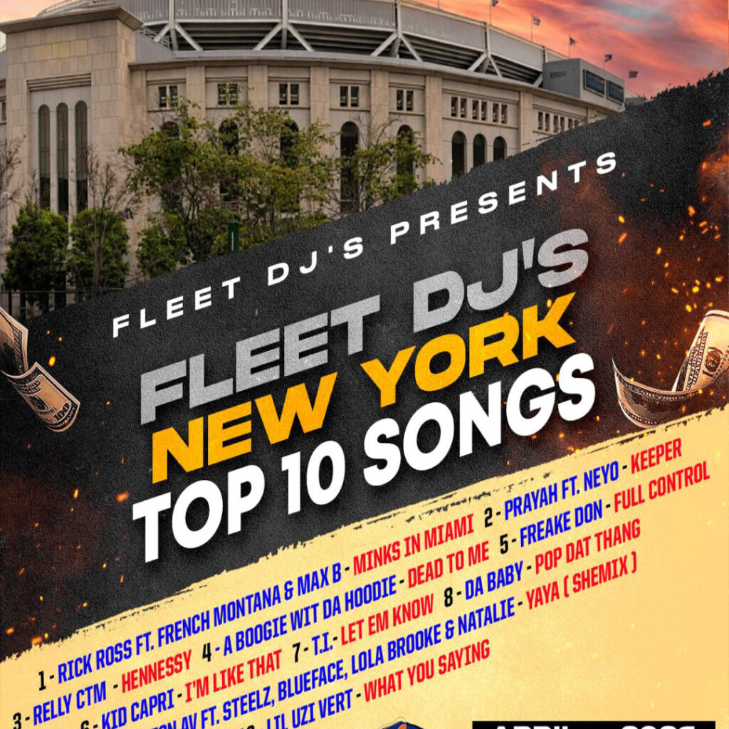 N.Y Fleet Top 10 April 2026